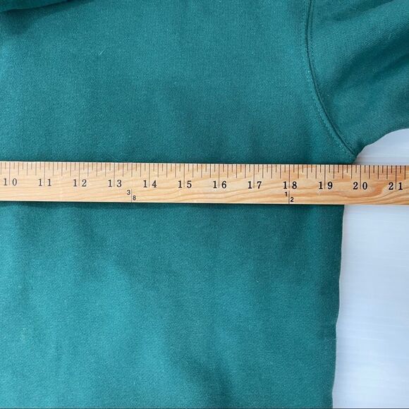 Topshop Hoodie Green Heavyweight Women's XS/S - Picture 6 of 7